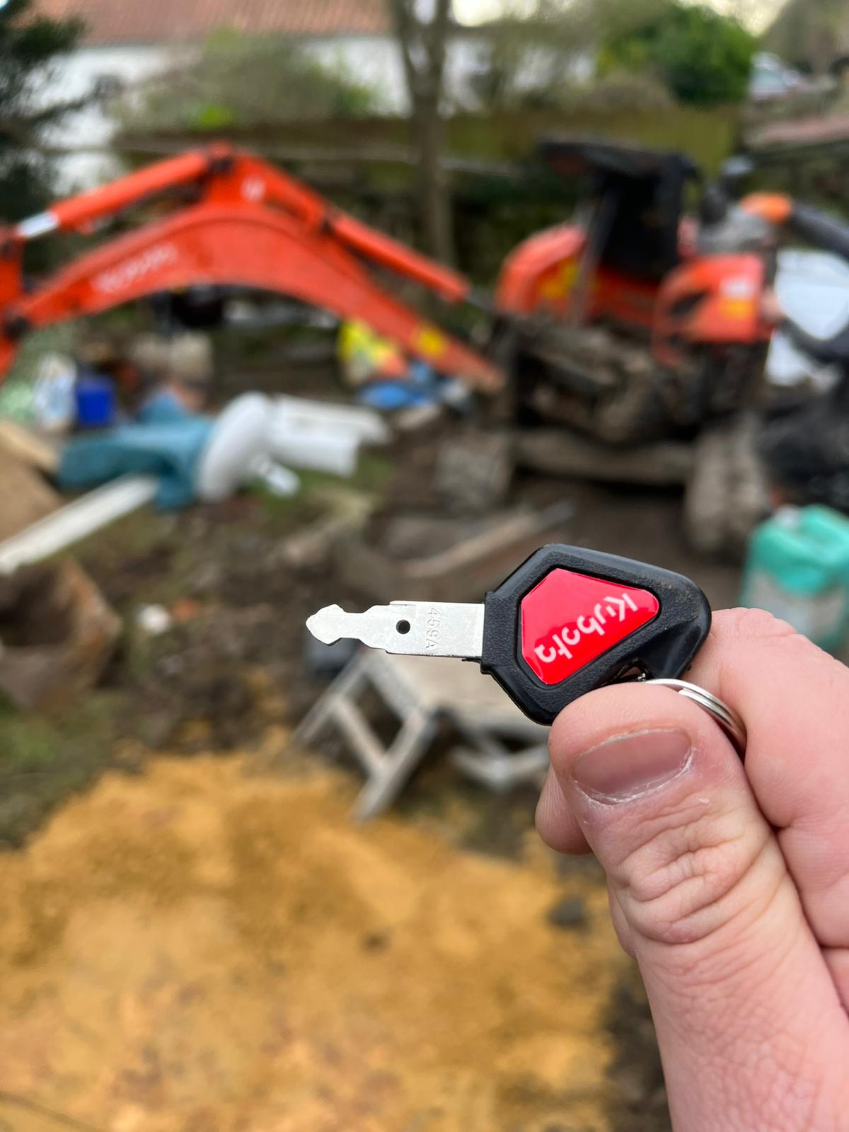 replace lost Kubota key